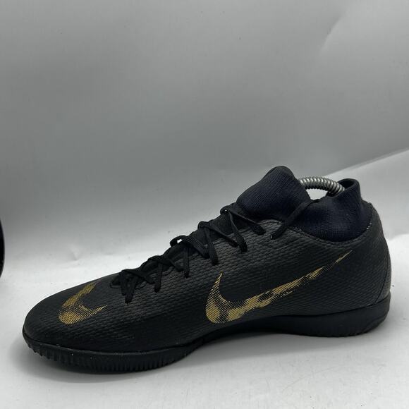 Nike Mercurial Superfly 6 Elite FG Mens Size 8 Gold Soccer Cleats AH7368-077 - Picture 5 of 12